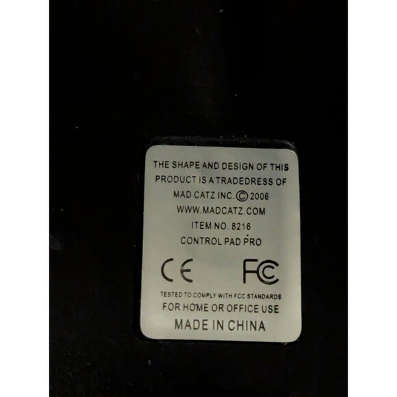 Madcatz Wired Controller 8216 Compatible With PlayStation 1 PS1 PS2 Video System - Picture 7 of 7